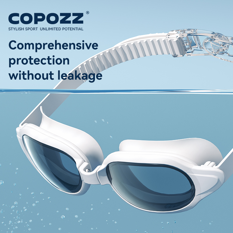 Swimming Goggles Anti Fog - COPOZZ قصر النظر نظارات السباحة الذكور