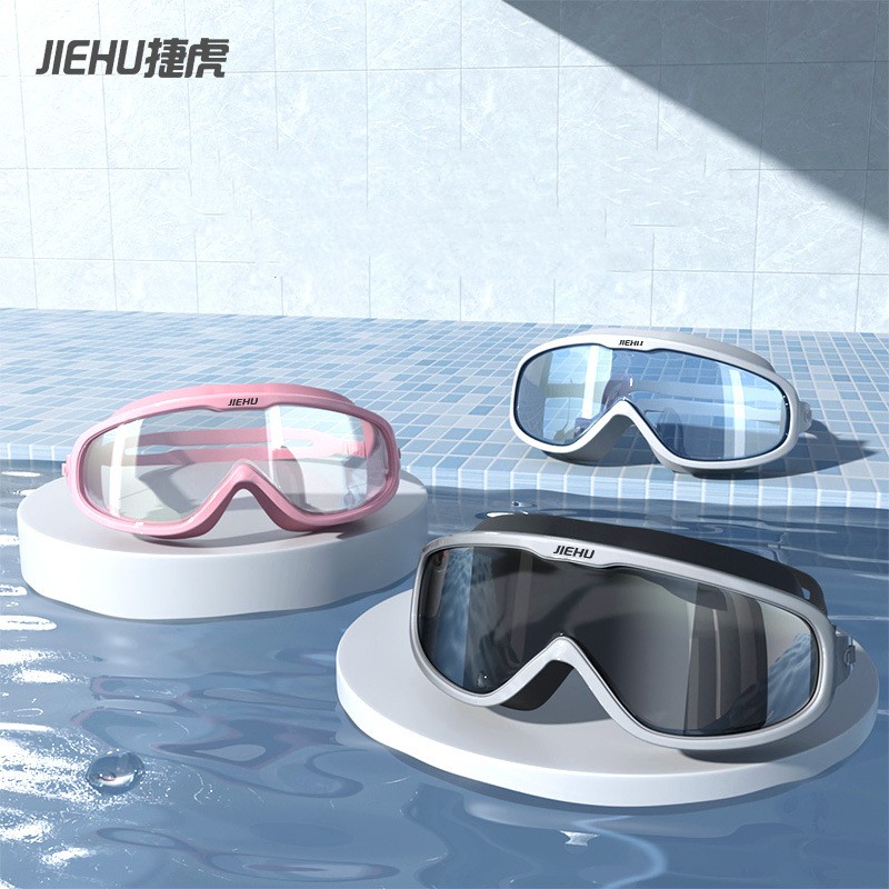 Swimming Goggles Anti Fog - الكبار قصر النظر المهنية مقاوم للماء