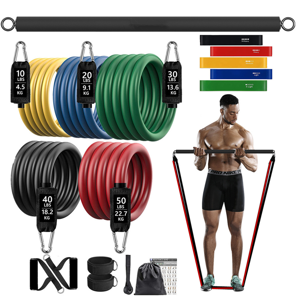 Sports Equipment Nearby - 150lb اللياقة البدنية الغنيمة المقاومة شريط