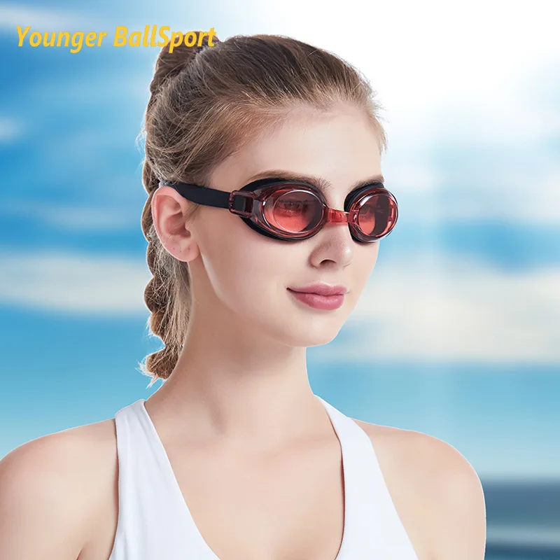 قصر النظر نظارات السباحة للنسا - مراجعة Swimming Goggles Anti Fog وسعره