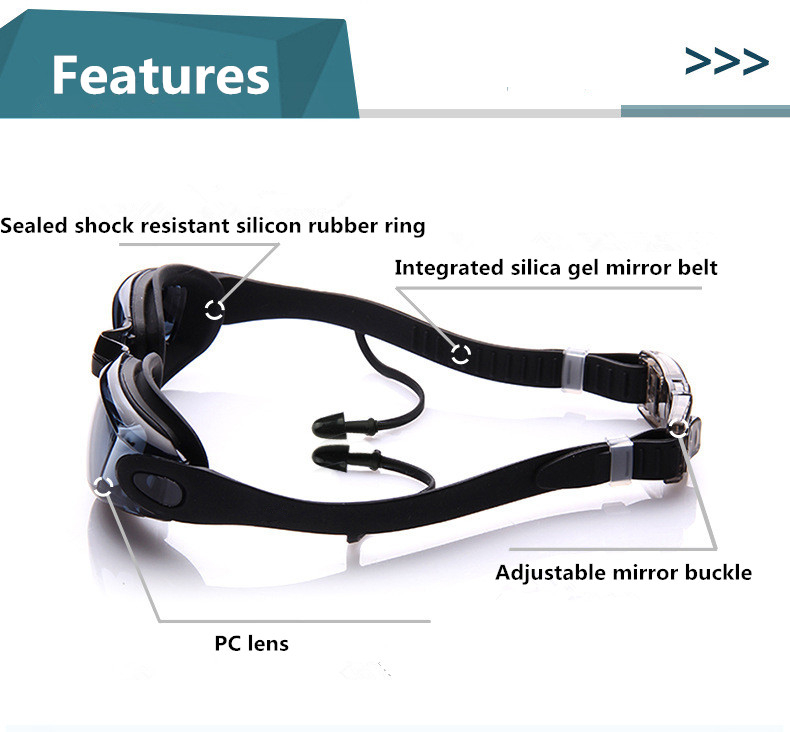 نظارات السباحة للكبار نظارات ح - مراجعة Swimming Goggles Anti Fog وسعره