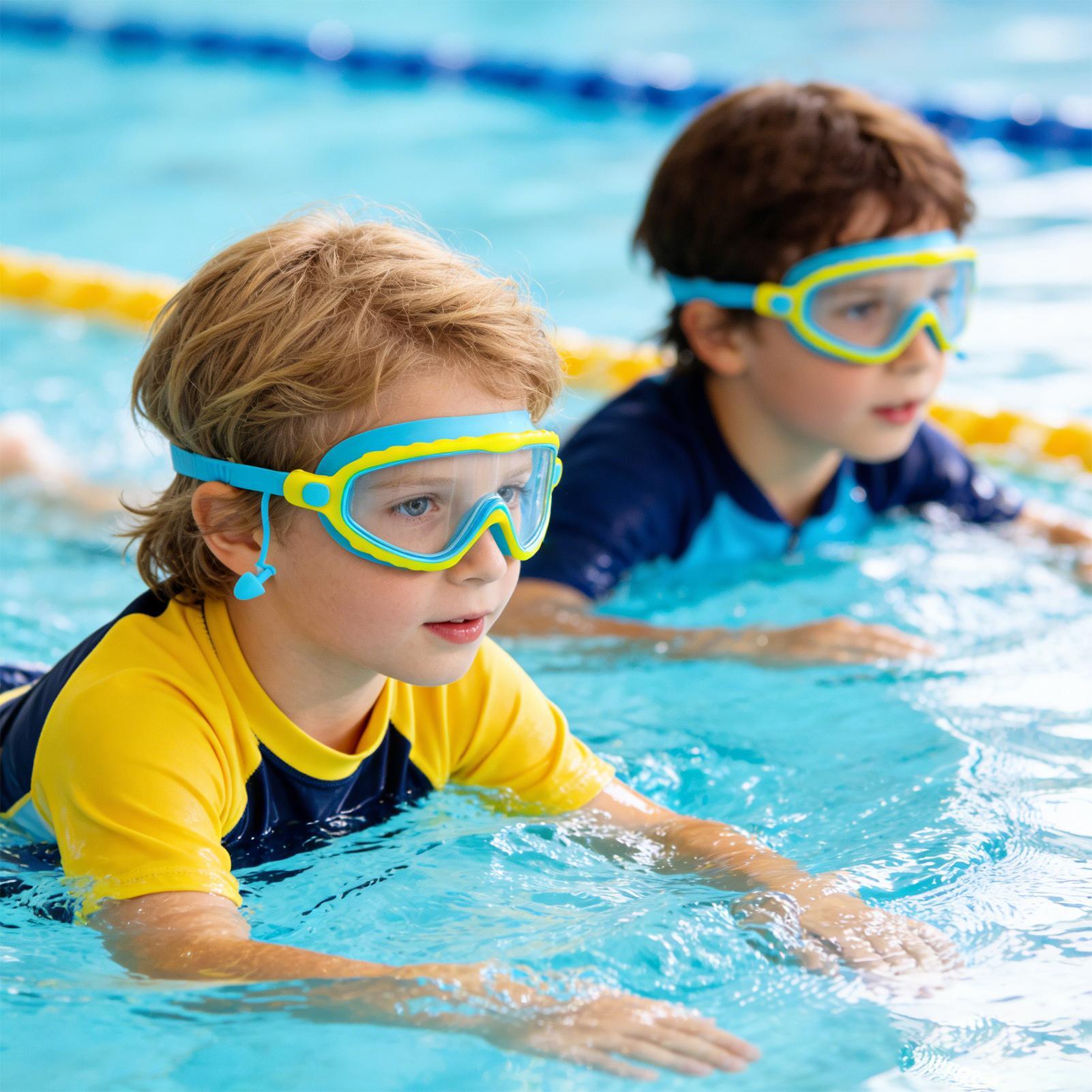 نظارات سباحة للأطفال مضادة للض - مراجعة Swimming Goggles Anti Fog وسعره