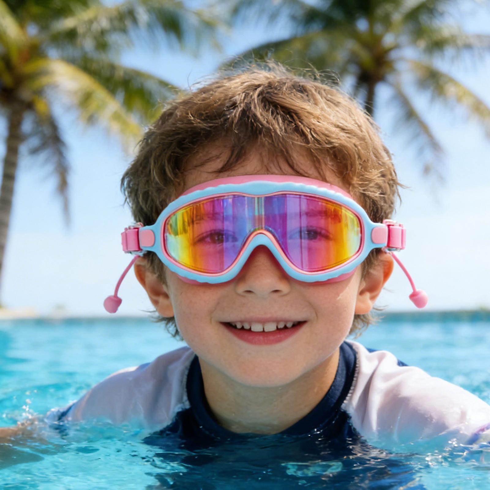 نظارات سباحة للأطفال مضادة للض - مراجعة Swimming Goggles Anti Fog وسعره
