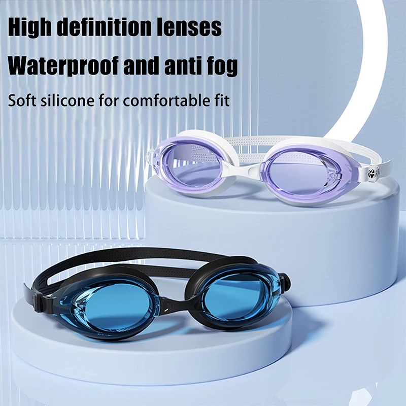 نظارات سباحة احترافية للبالغين - مراجعة Swimming Goggles Anti Fog وسعره