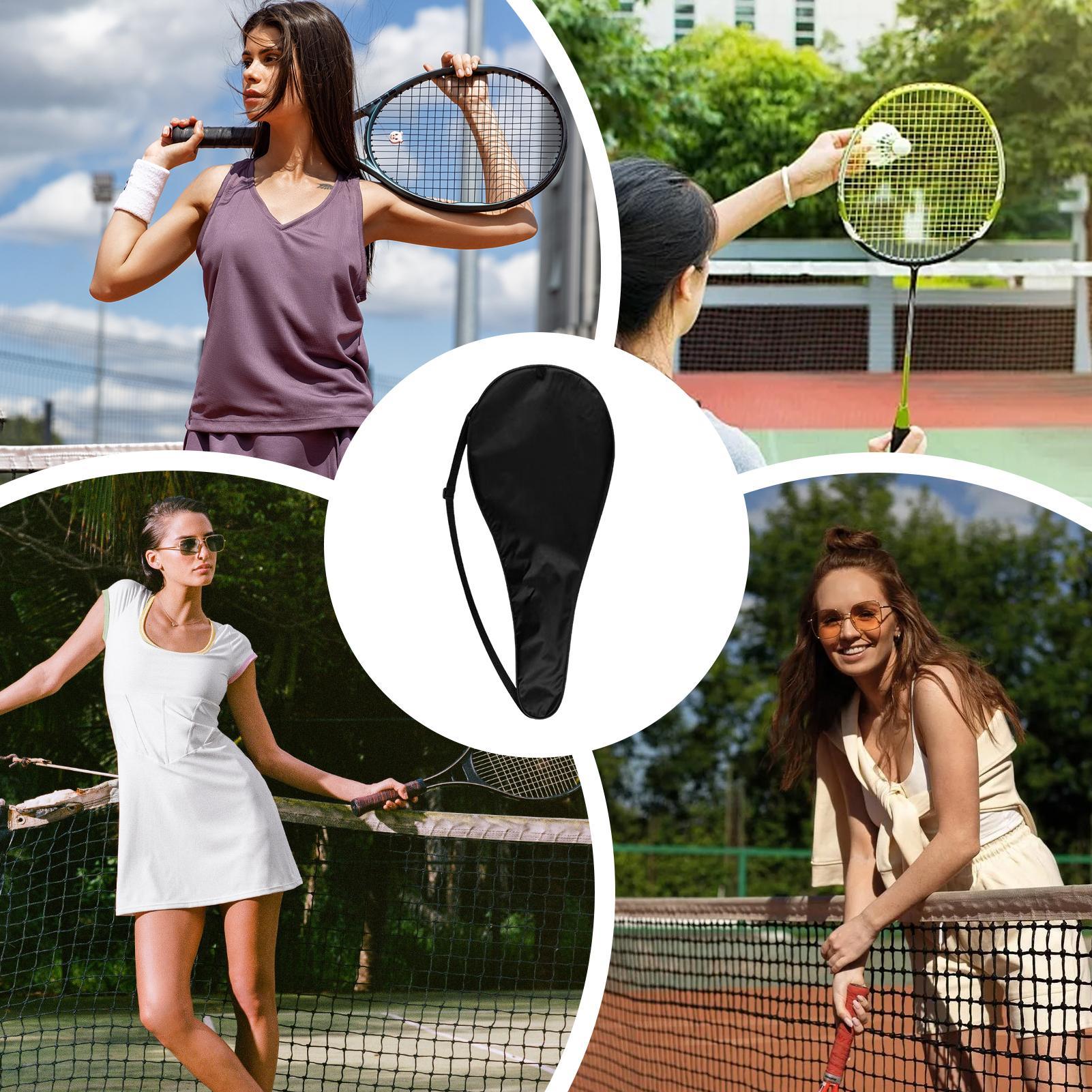 حقيبة مضرب تنس وريشة بادمنتون، - مراجعة Sports Equipment Badminton وسعره