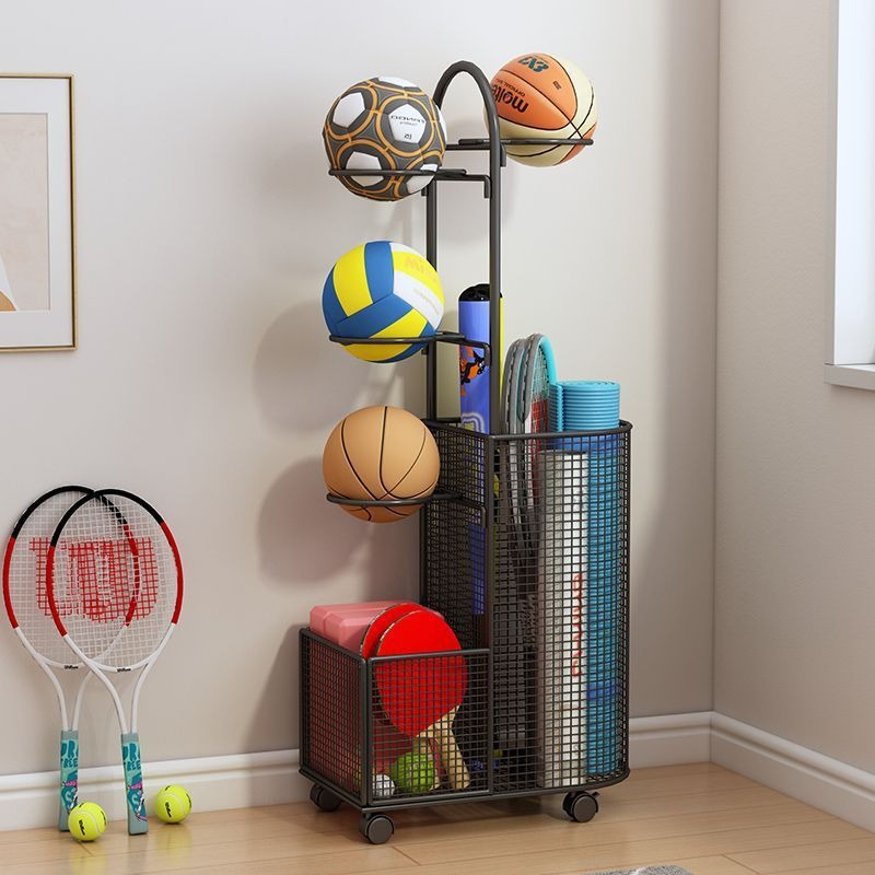 رف تخزين أدوات رياضية منزلية،  - مراجعة Sports Equipment Badminton وسعره