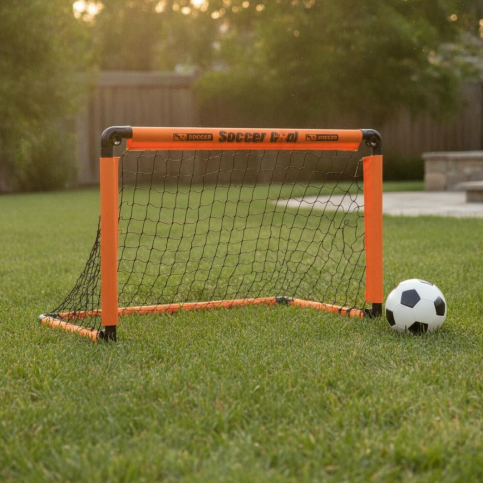 هدف كرة قدم محمول للأطفال، طقم - مراجعة Sports Equipment For Kids وسعره